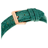 Swarovski Octea Chrono Green Dial Green Leather Strap Watch for Women - 5672931 Authentic Buy Shop Now