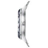 Swarovski Octea Nova Black Dial Silver Mesh Bracelet Watch for Women - 5430420 Authentic Buy Shop Now