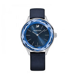 Swarovski Octea Nova Blue Dial Blue Leather Strap Watch for Women - 5295349 Authentic Buy Shop Now