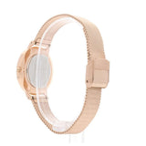 Daniel Wellington Classic Petite Melrose White Dial Rose Gold Mesh Bracelet Watch For Women - DW00100163 Authentic Buy Shop Now