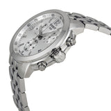 Tissot PRC 200 Chronograph Quartz Silver Dial Silver Steel Strap Watch For Men - T055.417.11.037.00 Authentic Buy Shop Now