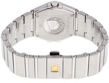 Omega Constellation Quartz Diamonds Silver Dial Silver Steel Strap Watch for Women - 123.15.27.60.55.004 Authentic Buy Shop Now