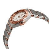 Omega Constellation Manhattan Quartz Diamonds Mother of Pearl Dial Two Tone Steel Strap Watch for Women - 131.20.25.60.55.001 Authentic Buy Shop Now