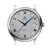 Omega De Ville Prestige Co-Axial Rhodium Silver Dial Silver Steel Strap Watch for Men - 424.10.40.20.02.001 Authentic Buy Shop Now