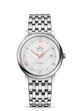 Omega De Ville Prestige Co Axial Silver Dial Silver Steel Strap Watch for Men - 424.10.40.20.02.004 Authentic Buy Shop Now