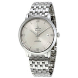 Omega De Ville Prestige Co-Axial Silver Dial Silver Steel Strap Watch for Men - 424.10.40.20.02.003 Authentic Buy Shop Now