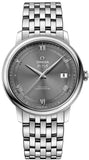 Omega De Ville Prestige Co-Axial Automatic Grey Dial Silver Steel Strap Watch for Men - 424.10.40.20.06.001 Authentic Buy Shop Now