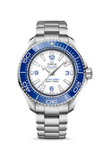 Omega Planet Ocean 6000M Co Axial Master Chronometer 45.5mm White Dial Silver Steel Strap Watch for Men - 21530462104001 Authentic Buy Shop Now