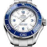 Omega Planet Ocean 6000M Co Axial Master Chronometer 45.5mm White Dial Silver Steel Strap Watch for Men - 21530462104001 Authentic Buy Shop Now