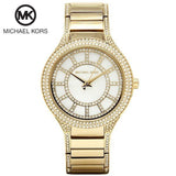 Michael Kors Kerry Mother of Pearl Dial Gold Steel Strap Watch for Women - MK3312 Authentic Buy Shop Now