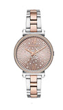Michael Kors Sofie Quartz Rose Gold Dial Two Tone Steel Strap Watch For Women - MK3972 Authentic Buy Shop Now