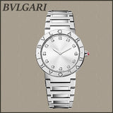 Bvlgari Bvlgari Bvlgari Lady Diamonds Silver Dial Silver Steel Strap Watch for Women - BVLGARI103696 Authentic Buy Shop Now
