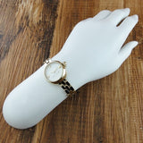 Marc Jacobs Courtney White Dial Gold Steel Strap Watch for Women - MJ3457 Authentic Buy Shop Now