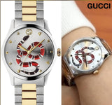 Gucci G Timeless Quartz Silver Dial Silver Steel Strap Watch For Women - YA1264075 Authentic Buy Shop Now