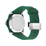 Gucci Dive Tiger Green Dial Green Rubber Strap Watch For Men - YA136316 Authentic Buy Shop Now