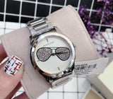 Michael Kors Harman Analog Silver Dial Silver Steel Strap Watch For Women - MK3672 Authentic Buy Shop Now