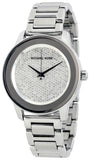 Michael Kors Kinley Diamond Pave Silver Dial Silver Steel Strap Watch for Women - MK5996 Authentic Buy Shop Now