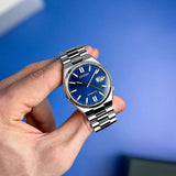 Citizen Tsuyosa Automatic Blue Dial Silver Steel Strap Watch For Men - NJ0150-81L Authentic Buy Shop Now