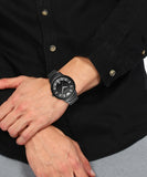 Emporio Armani Renato Black Dial Black Steel Strap Watch for Men - AR11184 Authentic Buy Shop Now