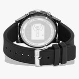 Lacoste 12.12 Chronograph Black Dial Black Silicone Strap Watch for Men - 2010972 Authentic Buy Shop Now