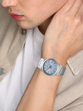 Seiko Conceptual Blue Dial Silver Steel Strap Watch for Men - SUR599P1 Authentic Buy Shop Now