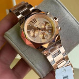 Michael Kors Raquel Analog Rose Gold Dial Rose Gold Steel Strap Watch For Women - MK4688 Authentic Buy Shop Now
