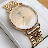 Tissot T Classic Everytime Desire Small Gold Dial Gold Mesh Bracelet Watch For Women - T109.210.33.021.00 Authentic Buy Shop Now