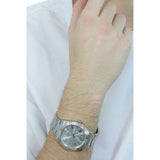Guess Connoisseur Silver Dial Silver Steel Strap Watch for Men - GW0265G6 Authentic Buy Shop Now