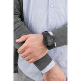 Maserati Ingegno Chronograph Black Dial Black Leather Strap Watch For Men - R8871619003 Authentic Buy Shop Now