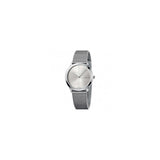 Calvin Klein Minimal Silver Dial Silver Mesh Bracelet Watch for Women - K3M2212Z Authentic Buy Shop Now