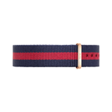 Daniel Wellington Classic Oxford White Dial Two Tone NATO Strap Watch For Women - DW00100029 Authentic Buy Shop Now