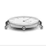 Daniel Wellington Petite Bondi White Dial White Leather Strap Watch For Women - DW00100190 Authentic Buy Shop Now