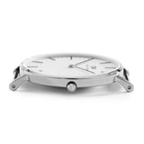 Daniel Wellington St Mawes White Dial Brown Leather Strap Watch For Men - DW00100052 Authentic Buy Shop Now