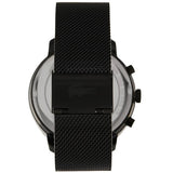 Lacoste Replay Black Dial Black Steel Strap Watch for Men - 2011194 Authentic Buy Shop Now