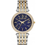 Michael Kors Darci Quartz Blue Dial Two Tone Steel Strap Watch For Women - MK3401 Authentic Buy Shop Now