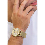 Guess Tailor Multifunction Gold Dial Gold Mesh Bracelet Watch for Men - GW0368G2 Authentic Buy Shop Now