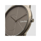 Calvin Klein Minimal Grey Dial Grey Mesh Bracelet Watch for Men - K3M517P4 Authentic Buy Shop Now