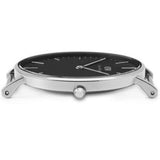 Daniel Wellington Classic Cornwall Quartz Black Dial Black Nylon Strap Watch For Women - DW00100151 Authentic Buy Shop Now
