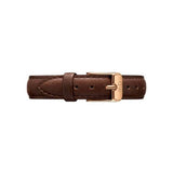 Daniel Wellington Classic Petite Bristol White Dial Brown Leather Strap Watch For Women - DW00100227 Authentic Buy Shop Now