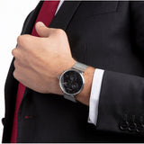 Calvin Klein High Noon Chronograph Black Dial Silver Mesh Bracelet Watch for Men - K8M27121 Authentic Buy Shop Now