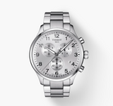Tissot Chrono XL Classic Silver Dial Silver Steel Strap Watch For Men - T116.617.11.037.00 Authentic Buy Shop Now
