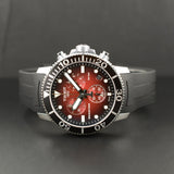 Tissot Seastar 1000 Chronograph Red Dial Black Rubber Strap Watch For Men - T120.417.17.421.00 Authentic Buy Shop Now