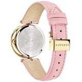 Versace Palazzo Empire Pink Dial Pink Leather Strap Watch for Women - VCO030017 Authentic Buy Shop Now