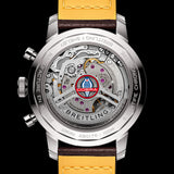 Breitling Top Time B01 Shelby Cobra Blue Dial Brown Leather Strap Watch for Men - AB01763A1C1X1 Authentic Buy Shop Now