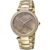 Michael Kors Parker Gold Mother of Pearl Dial Gold Steel Strap Watch for Women - MK6425 Authentic Buy Shop Now