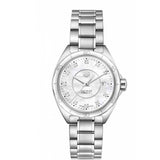 Tag Heuer Formula 1 Diamonds Mother Of Pearl White Dial Silver Steel Strap Watch for Women - WBJ1419.BA0664 Authentic Buy Shop Now