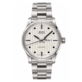 Mido Multifort Automatic Silver Dial Silver Steel Strap Watch For Men - M005.430.11.031.80 Authentic Buy Shop Now