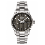 Mido Multifort Automatic Gray Dial Silver Steel Strap Watch For Men - M005.430.11.061.80 Authentic Buy Shop Now