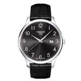 Tissot T Classic Tradition Black Dial Black Leather Strap Watch For Men - T063.610.16.052.00 Authentic Buy Shop Now