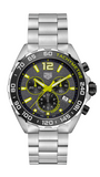 Tag Heuer Formula 1 Chronograph Grey Dial Silver Steel Strap Watch for Men - CAZ101AG.BA0842 Authentic Buy Shop Now